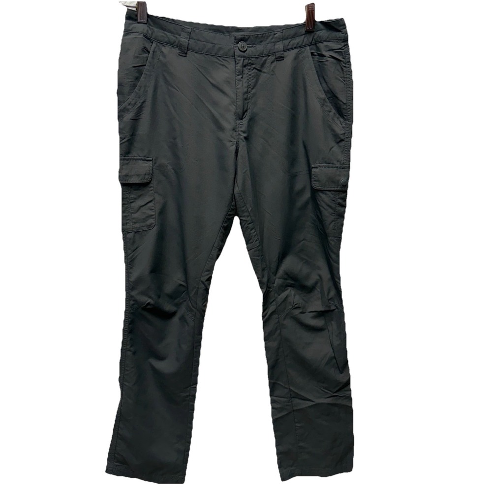 Columbia Omni Shield Nylon Cargo Pants Womens 12 Dark Grey XL0089